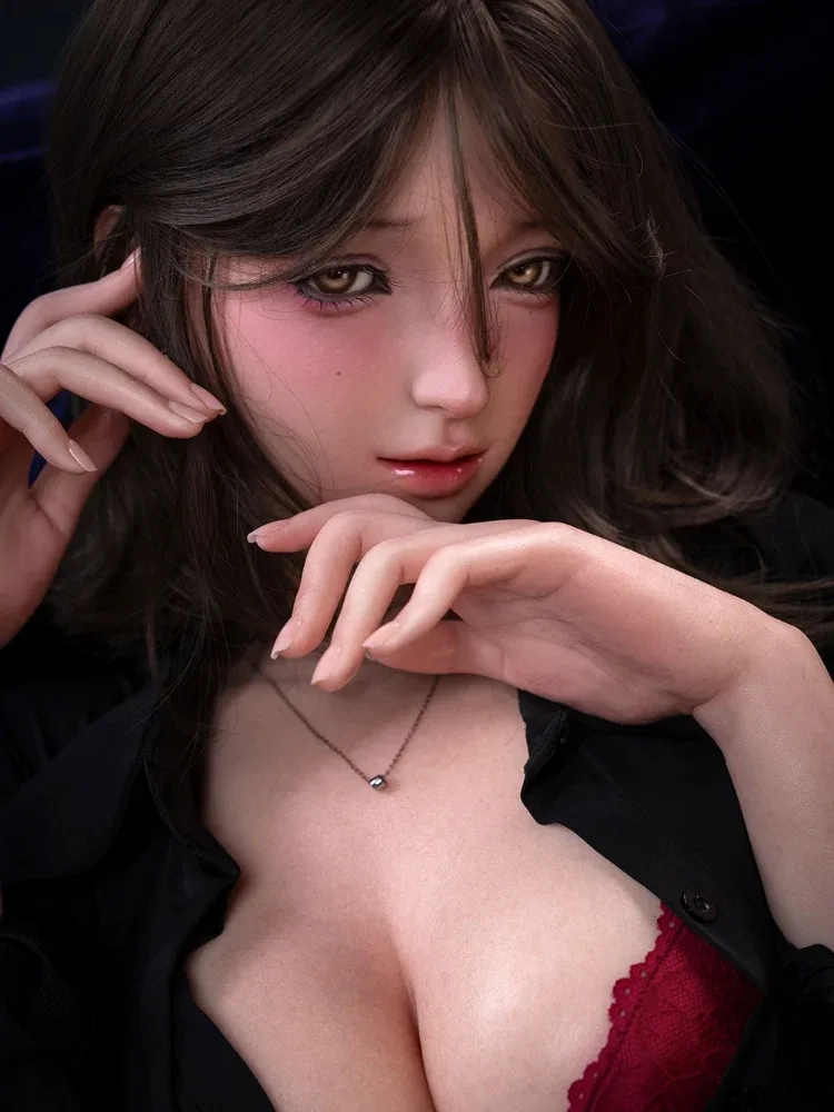 F8611—158cm\/5ft2-34.5kg F Cup TPE Asian Sex Doll with ROS Head | Firefly Diary Max view 4