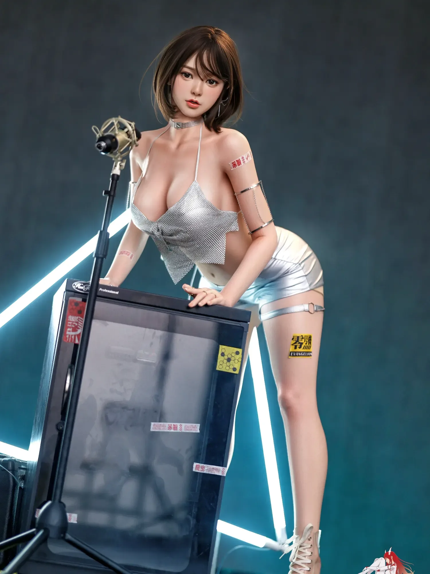 F4842- 163cm(5ft4)-35kg E Cup Silicone Japanese Idol Sex Doll – Celebrity Lookalike Love Doll丨Doll senior view 9