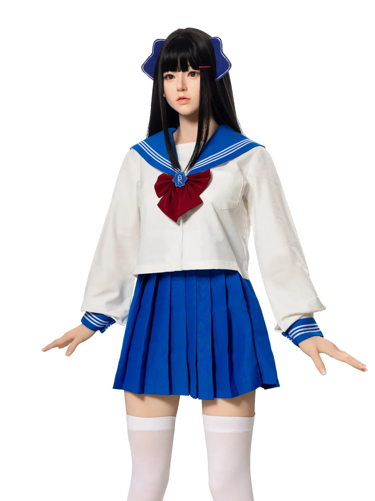 F4701-163cm(5.4ft)-40kg 2.0 G Cup Mini Asian Chinese Silicone Head Sex Doll|Bezlya Doll view 5