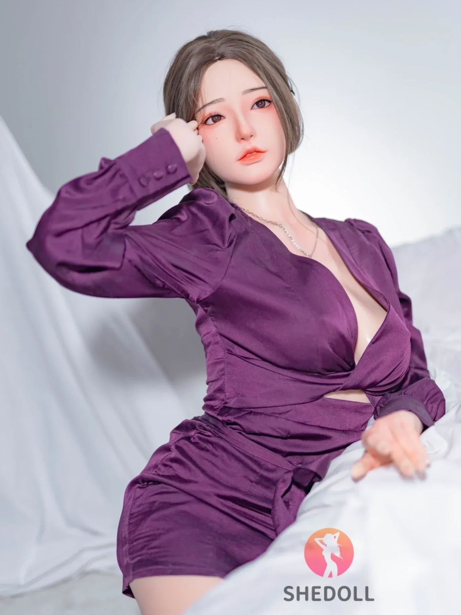 F6010—158cm\/5ft2-47kg C Cup Asian Silicone Sex Doll | SHEDOLL view 3