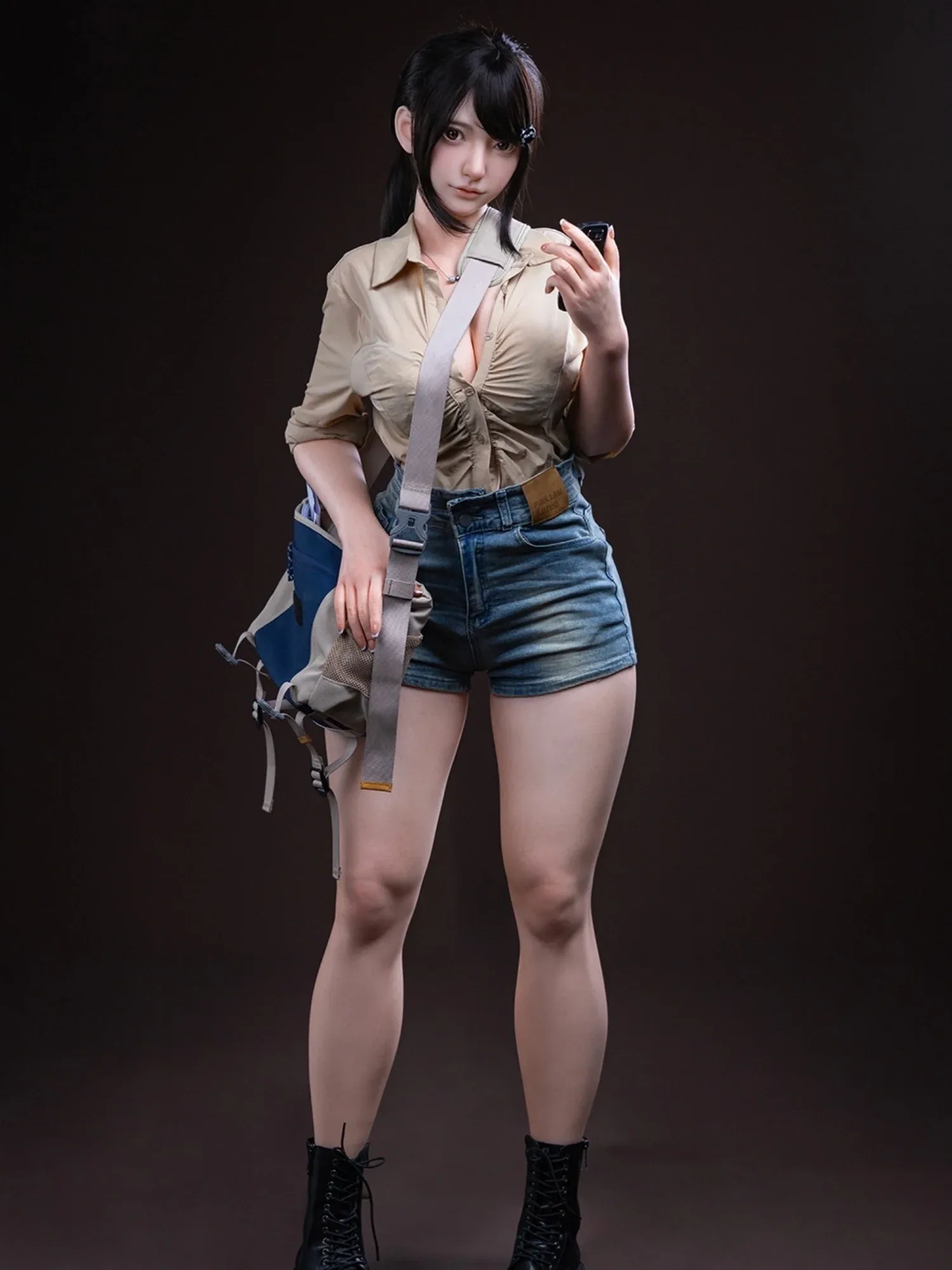 F6157—164cm\/5ft4-30kg G Cup Silicone Asian Sex Doll | Firefly Diary view 10