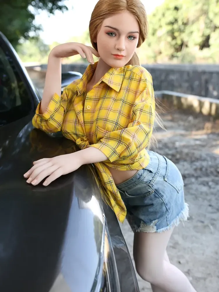 F1585-169cm\/5ft5 C Cup Daisy Thin Silicone Sex Doll|Starpery Doll view 3