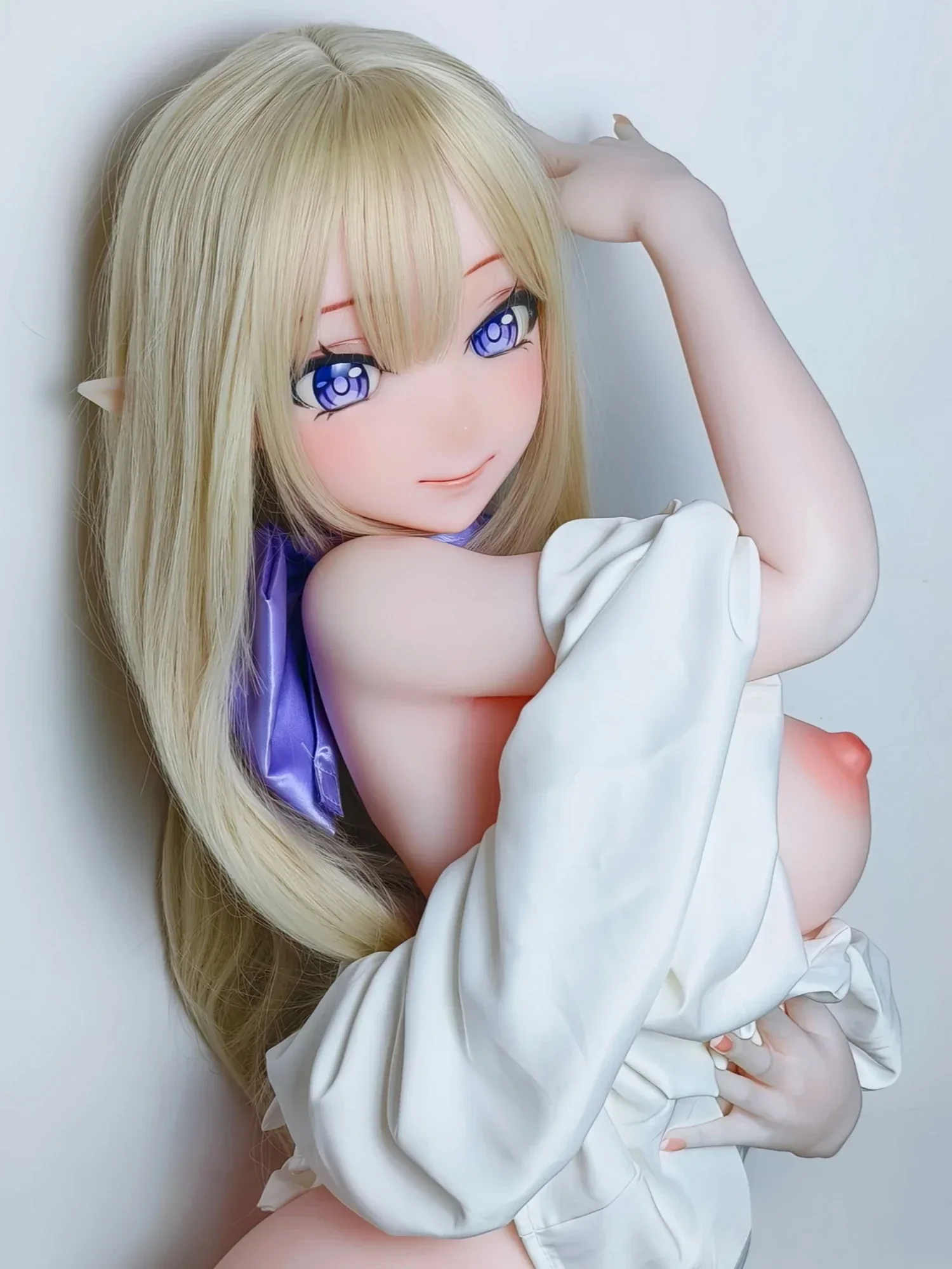 F5300-151cm\/4ft11-29kg Silicone Hentai Sex Dolls Anime Full Size Sex Doll| Elsa Babe view 6