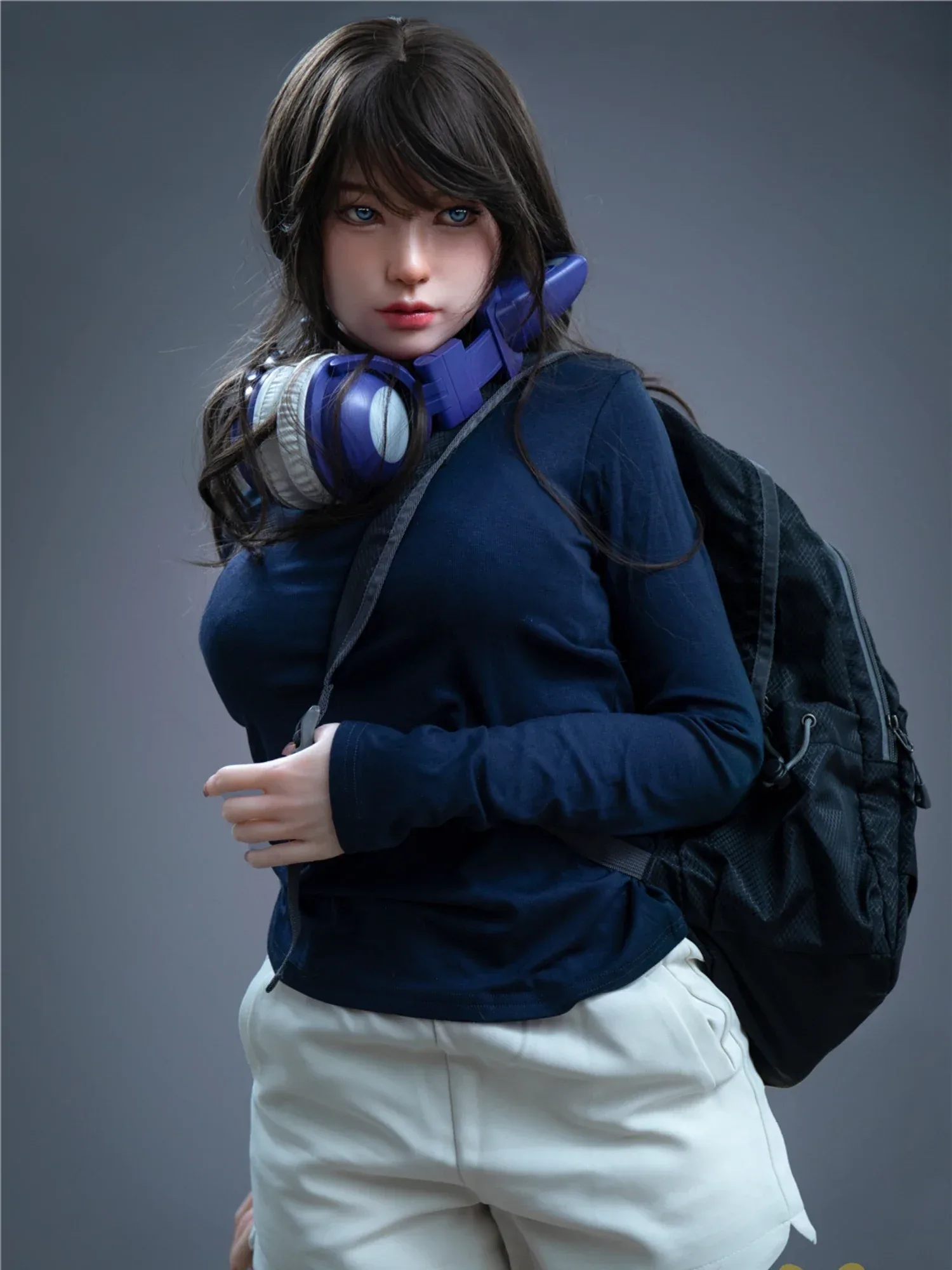 F1276-166cm-37.5kg D Cup Misa Asian Silicone Realistic Teen Sex Doll [IN STOCK USA]｜Irontech Doll view 6