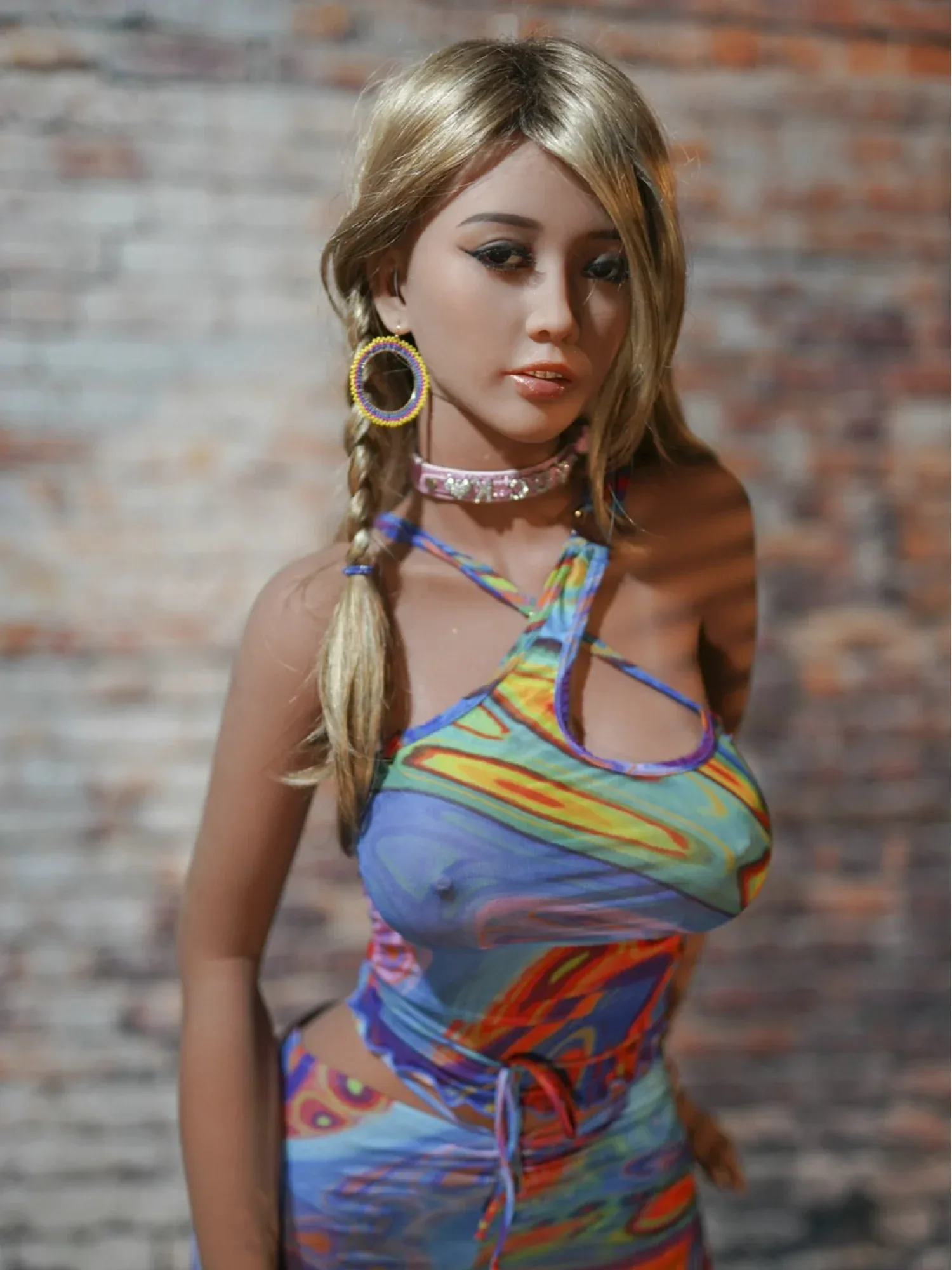 F3366-170cm\/5ft6(37kg) Yukina D Cup TPE Sexy Woman Blonde Lightweight Sex Doll | YL Doll view 1