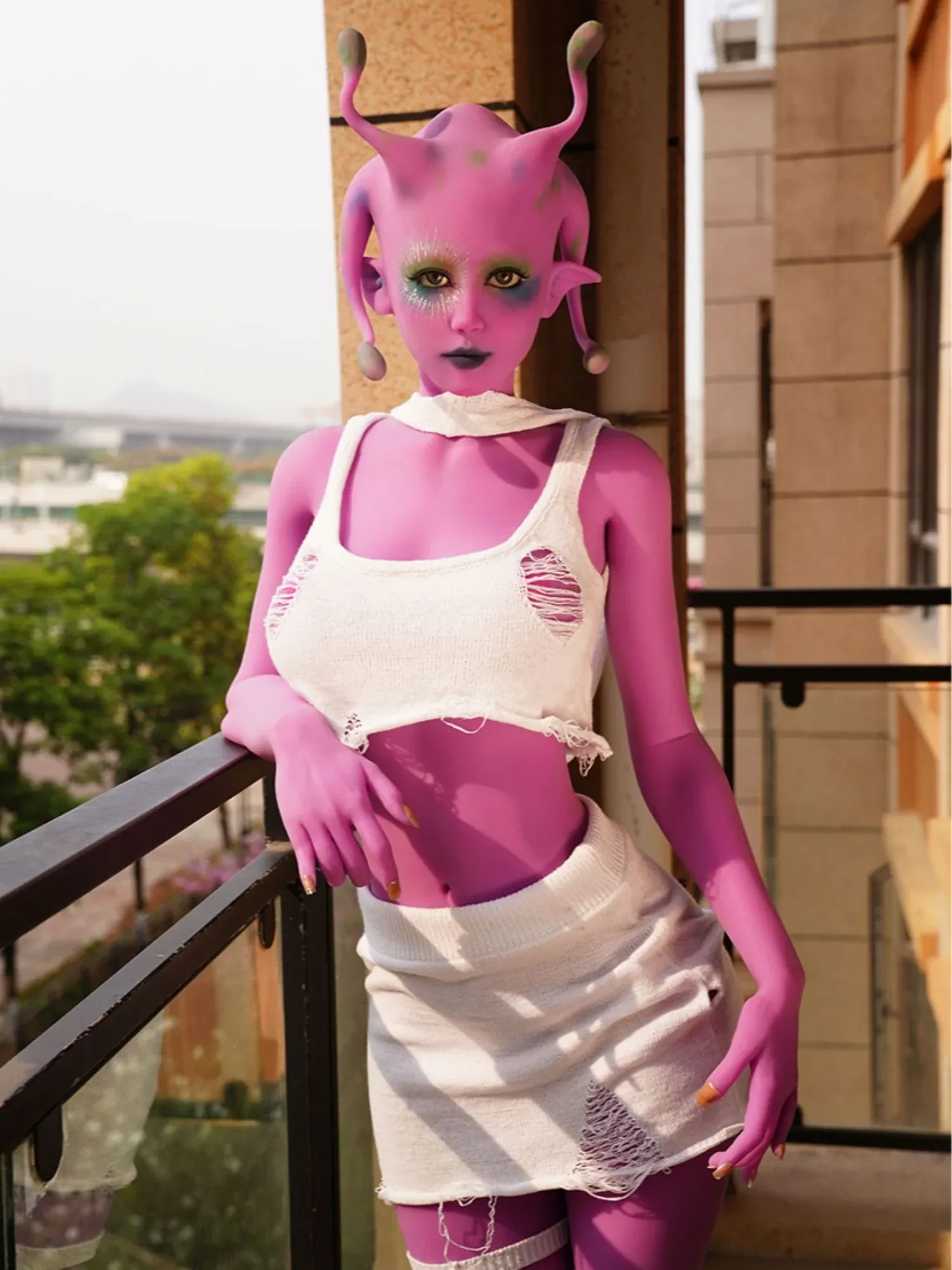 F7072-170cm\/5ft7-37kg E Cup ELF Fantasy TPE Sexual Hentai Best Alien Sex Doll｜Doll Castle