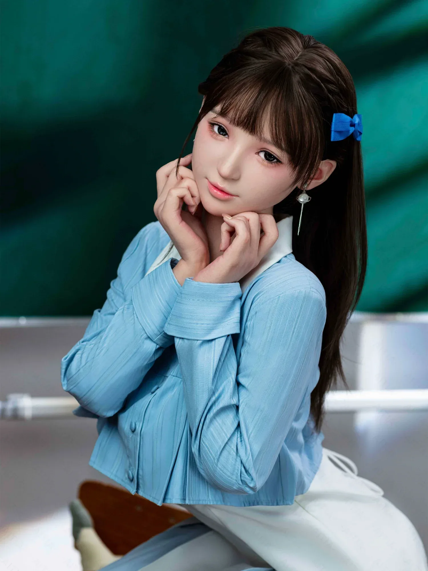 F9288-164cm(5.5ft)-41kg 2.2u C Cup Asian Real ROS Silicone Realistic Teen Sex Doll|AITIA Doll view 2
