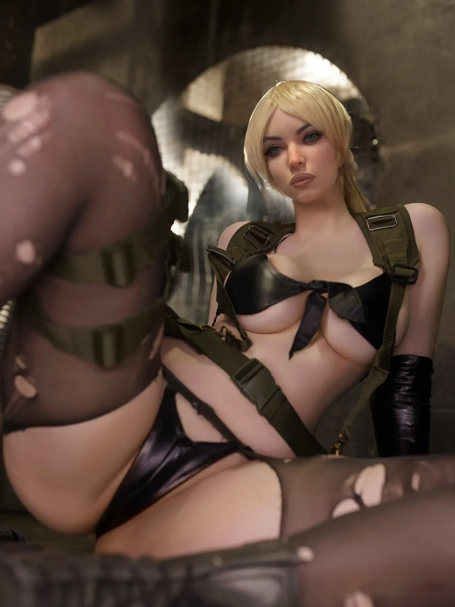 F9005-164cm(5.4ft) 36kg D Cup Silicone Cosplay Celebrity Sex Doll丨Rosretty Doll view 7