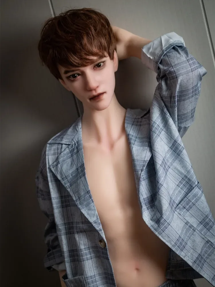 F111- 165cm-37kg Freddy K-Pop Style Masturbator Femboy Sex Doll - Qita Doll