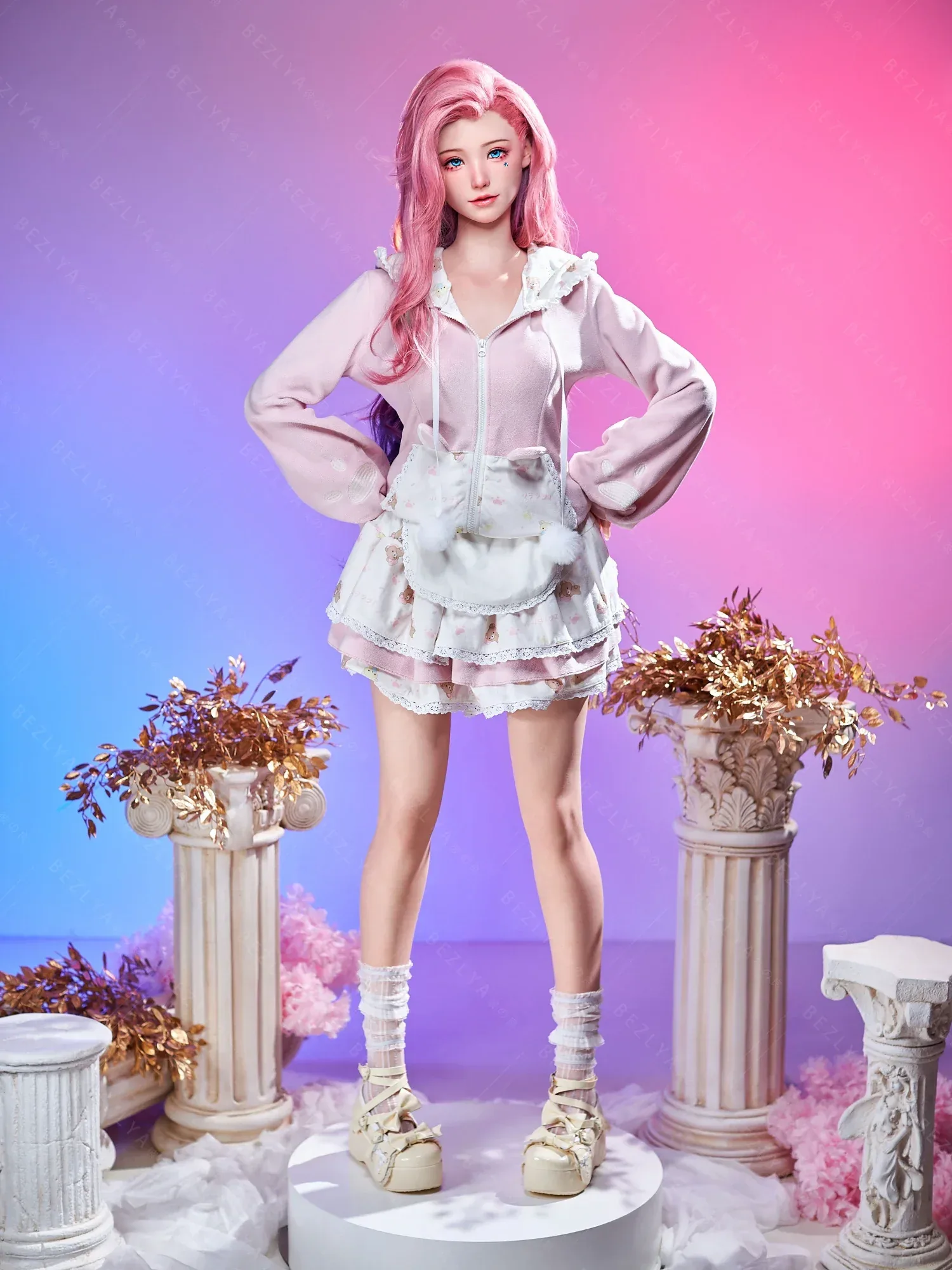 F9368-168cm-2.2cf ROS Asian Cosplay Silicone Celebrity Lifesize Anime Sex Doll|AITIA Doll view 12