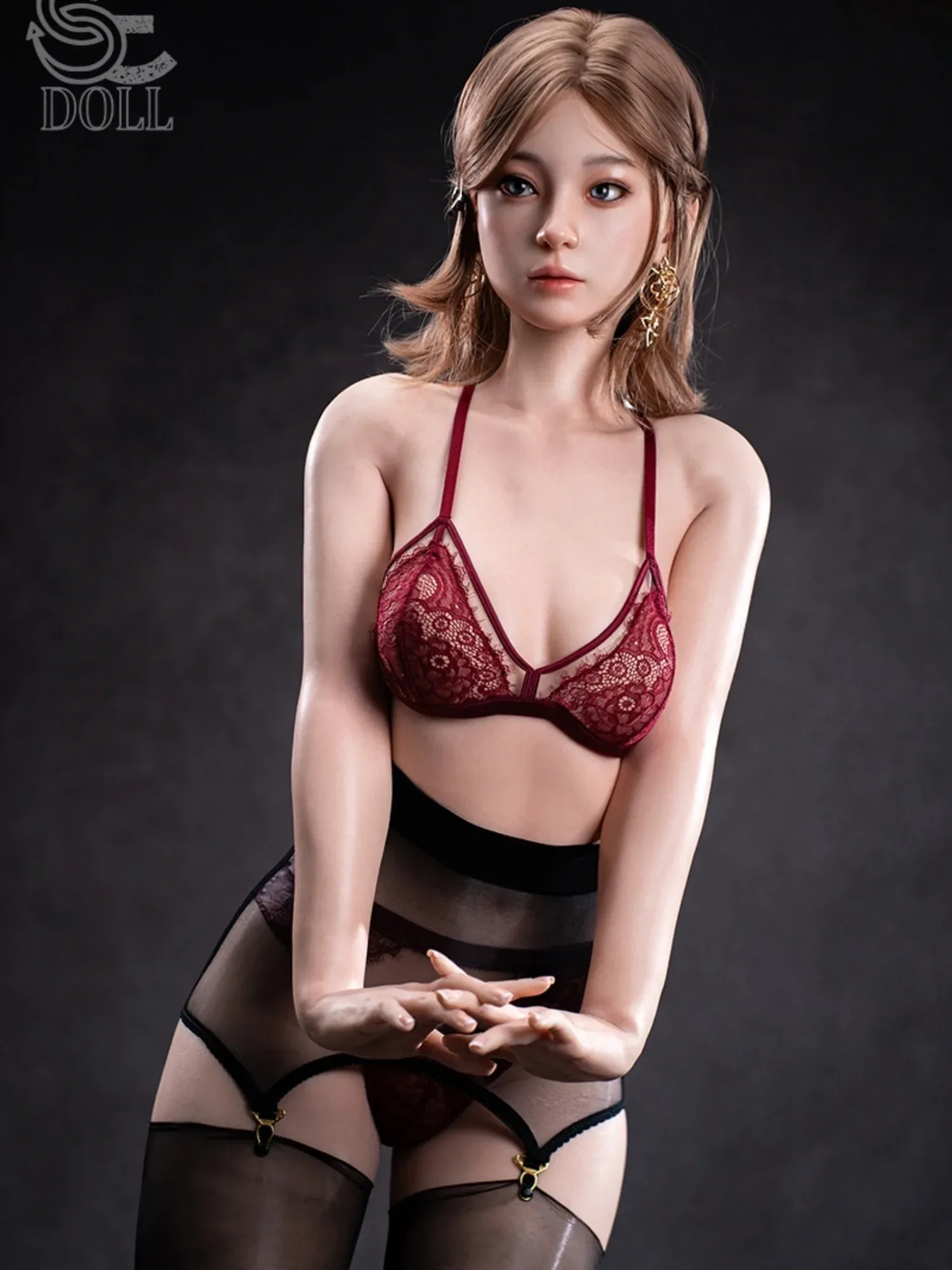 F6326-T153cm(5ft)-27kg A Cup Realistic Skin Silicone Asian Sex Doll Small Breasts|SE Doll view 12