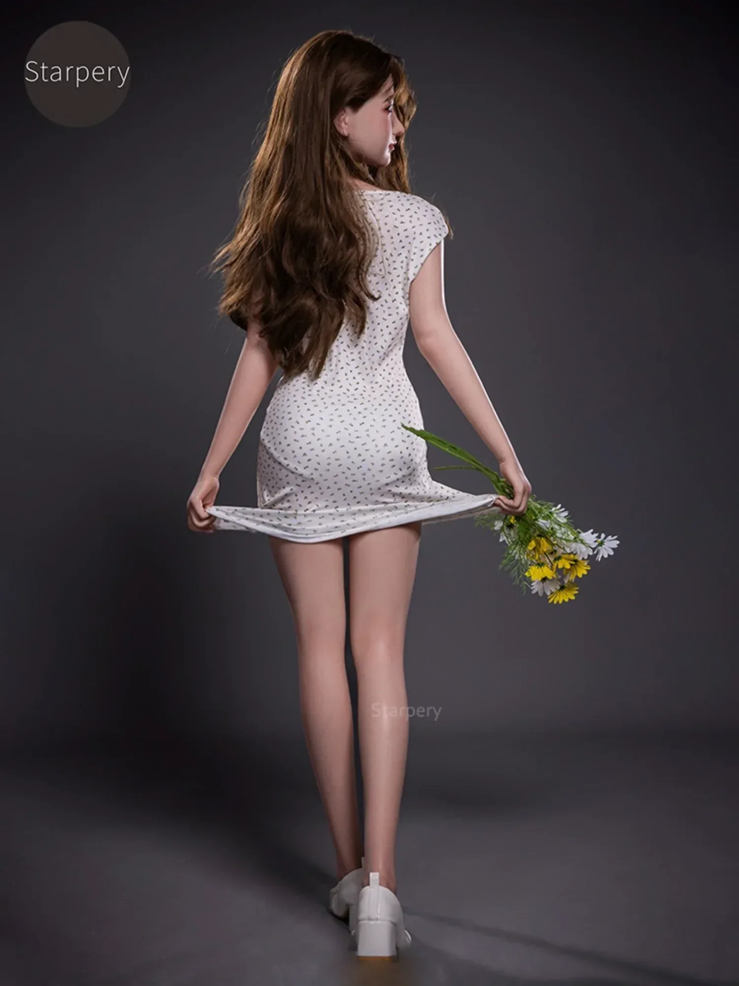 F9149-151cm\/4ft9 B Cup Mini Silicone Full Size Sex Dolls|Starpery Doll view 7