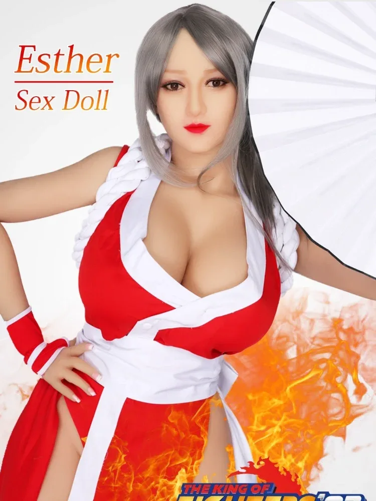 F1486-160cm(5ft3)-45.2kg L Cup Esther Huge Boobs and Ass TPE Sex Doll|Climax Doll view 4