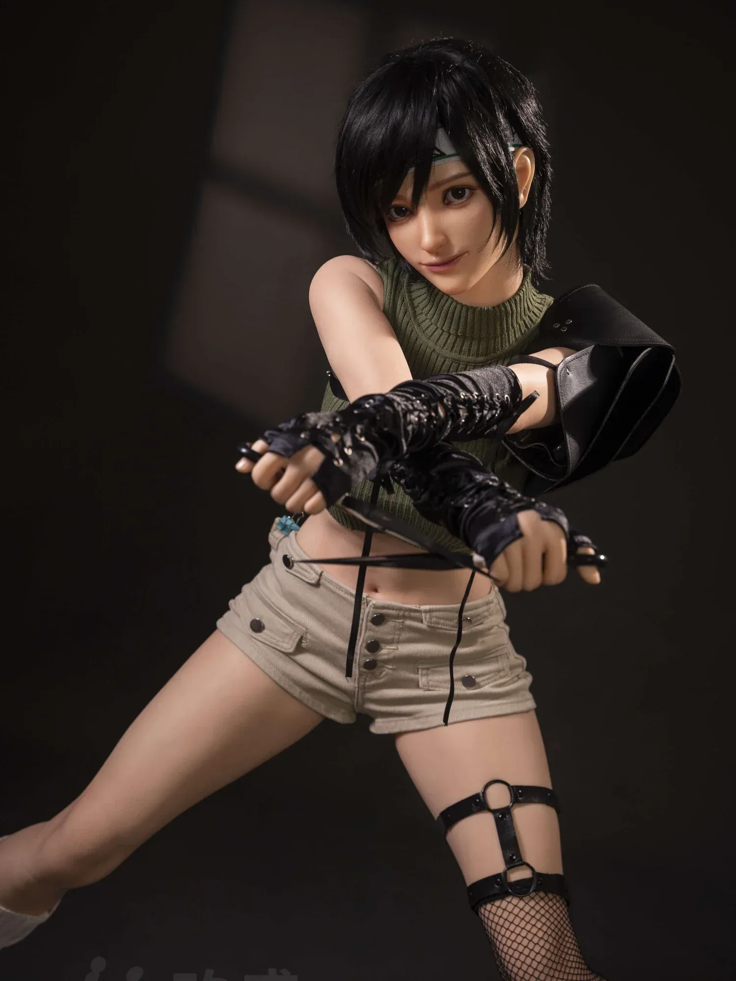 F4632—168cm\/5ft5-36.2kg C Cup Anime Silicone Femboy Sex Doll Yuffie Kisaragi | Jiusheng Doll view 8