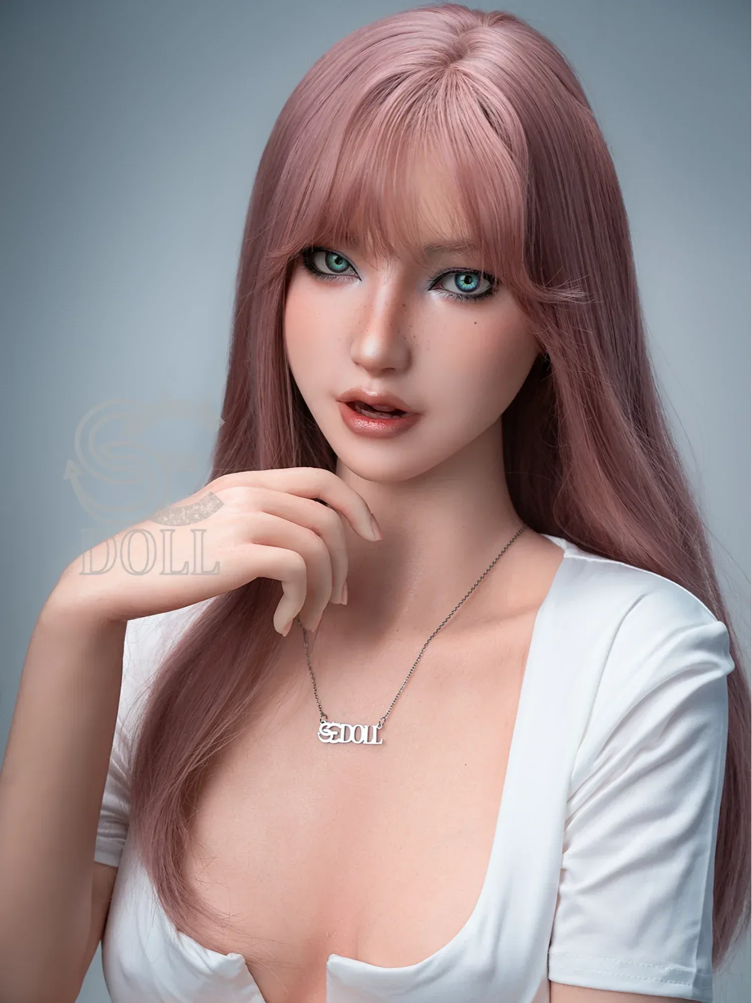 F4831-T160cm(5ft2)-27kg Bridget.D B Cup Small Tits Anime Silicone Asian Sex doll | SE Doll view 8