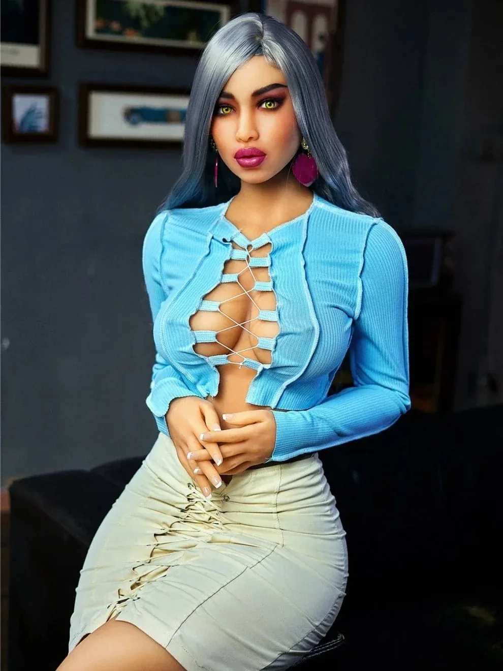 F1865K-164cm(5ft4) F Cup Lola Life Size Sex Doll｜Irontech Doll view 1