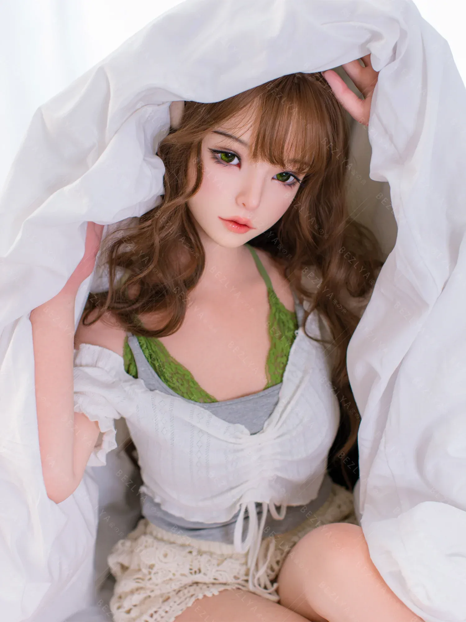 F9315-150cm(4ft11)-30kg 2.2 A Cup Asian Real Silicone Japanese life sized sex doll|AITIA Doll view 5