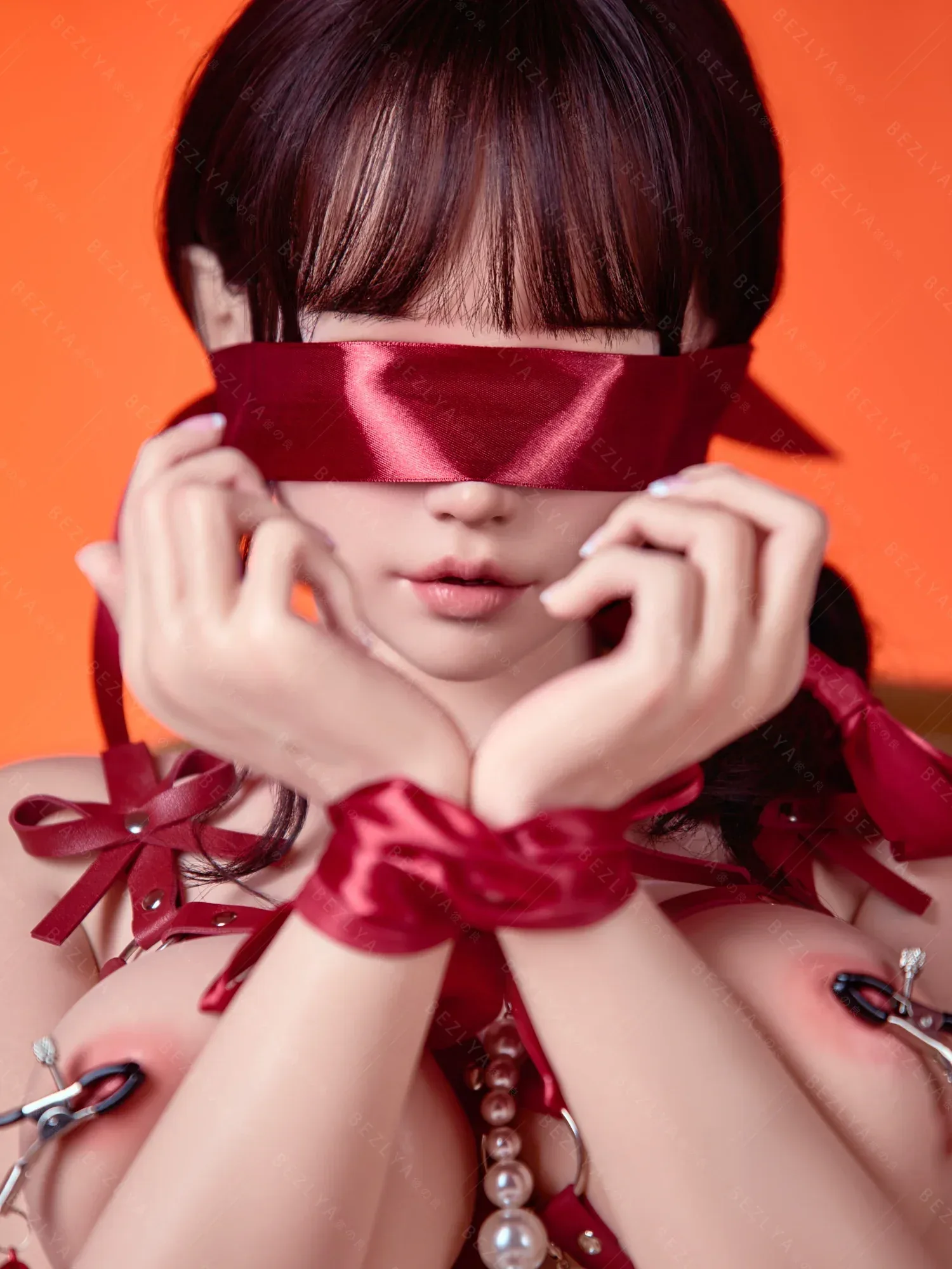 F5943-155Mcm(5.1ft)-38kg 2.2cf E Cup Mini ROS Silicone Asian Anime celebrity Sex Doll|AITIA Doll view 2