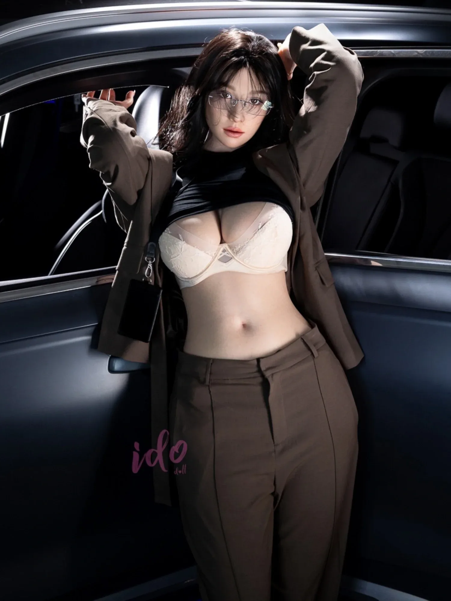 F6190—170cm\/5.6ft-38kg F Cup ROS Silicone Realistic Asian Sex Doll Celebrity【Weight Reduction】| IDO Doll view 8