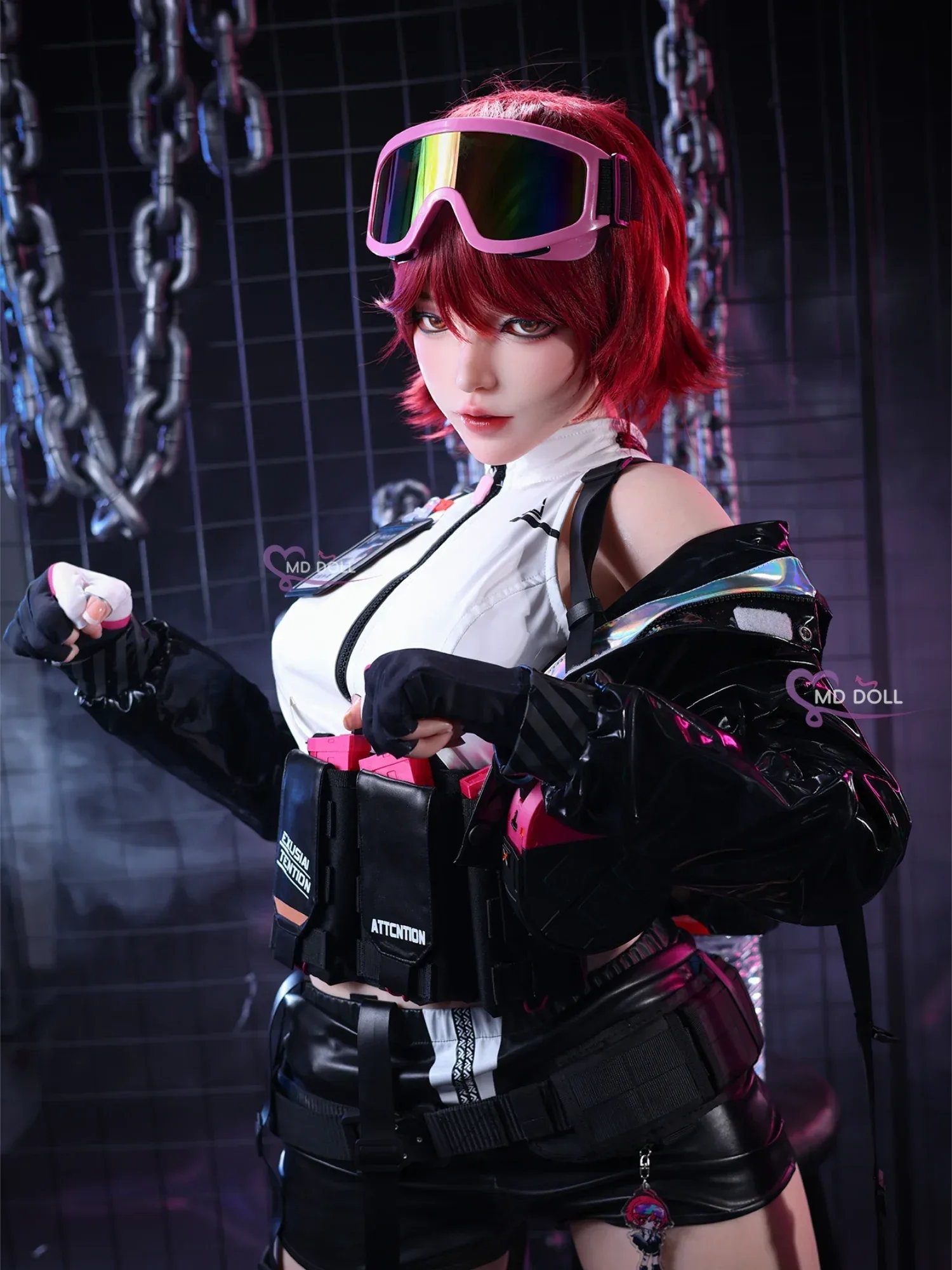 F9340-166cm\/5ft5 38kg D Cup Life Size Anime Cosplay Sex Doll Silicone | MD Doll view 6
