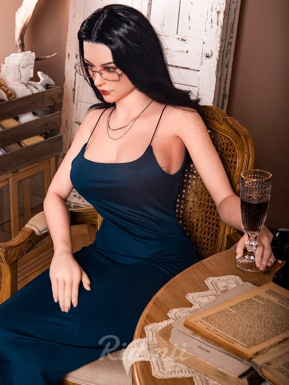 F7563-163cm\/36kg Silicone Head TPE Body Full Size Adult Sex Doll Karynplus | Ridmii view 10