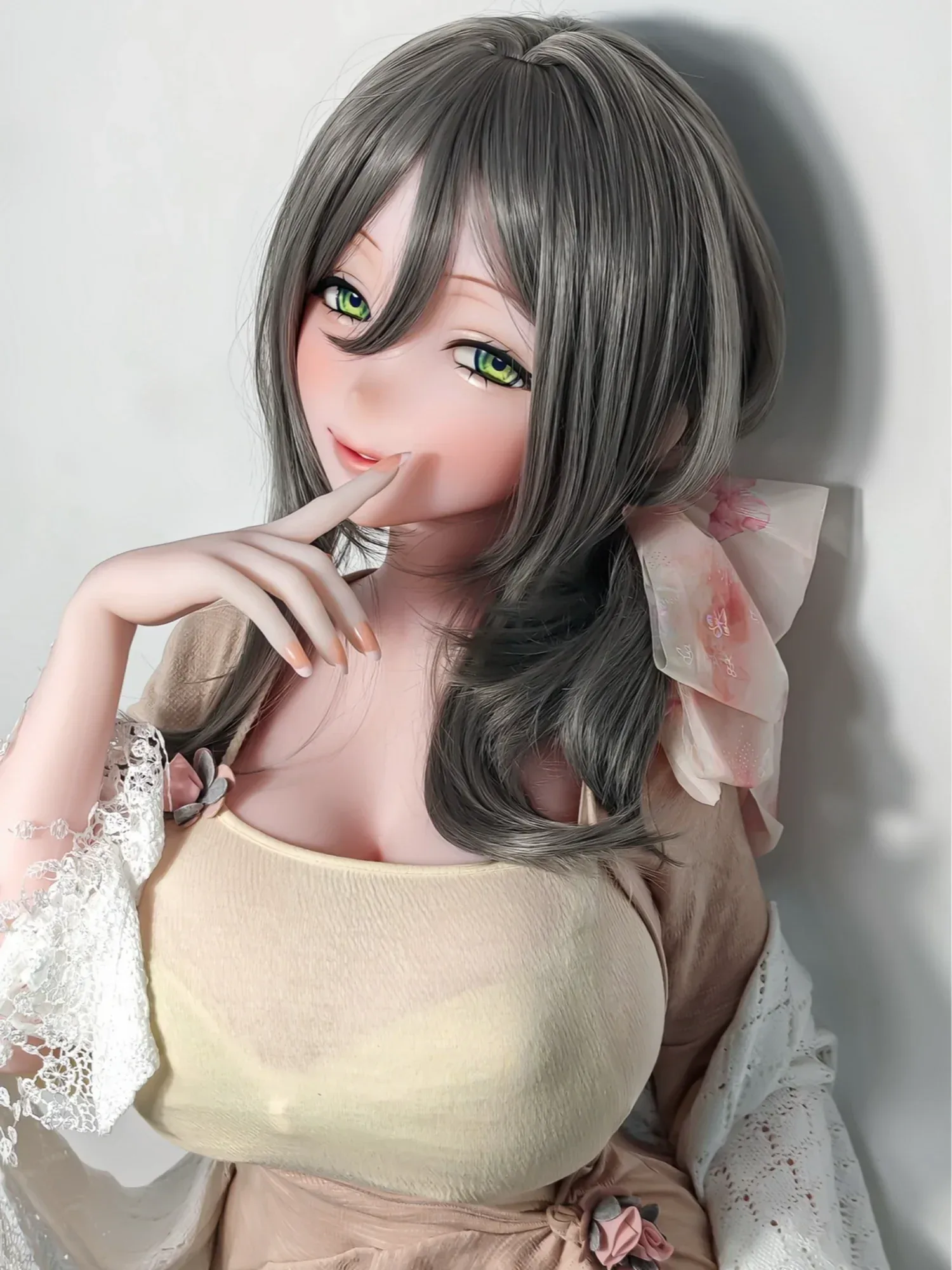 F9320-163cm\/5ft4-39kg Silicone Anime sex doll buy | Elsa Babe view 7