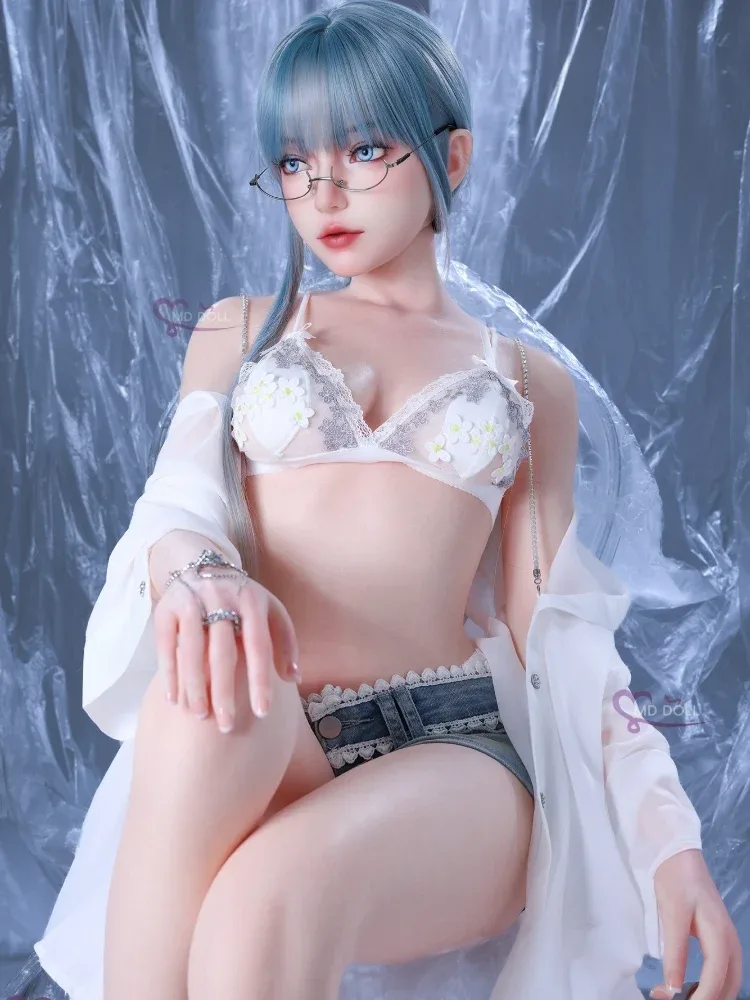 F725-159cm\/5ft22-27kg A Cup Small Breasts Silicone Sex Doll with Realistic Skin Texture | MD Doll view 4