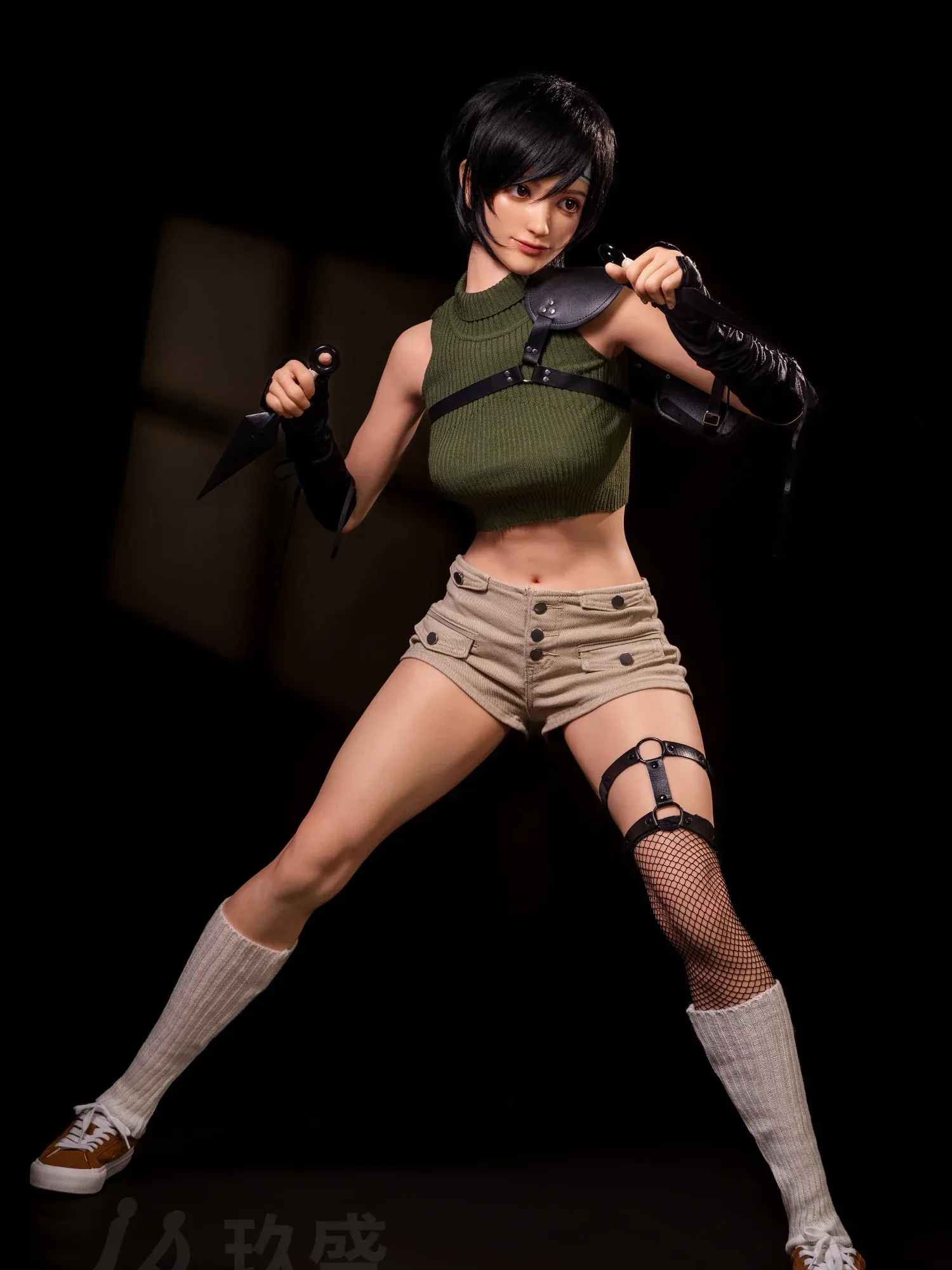 F4632—168cm\/5ft5-36.2kg C Cup Anime Silicone Femboy Sex Doll Yuffie Kisaragi | Jiusheng Doll view 10