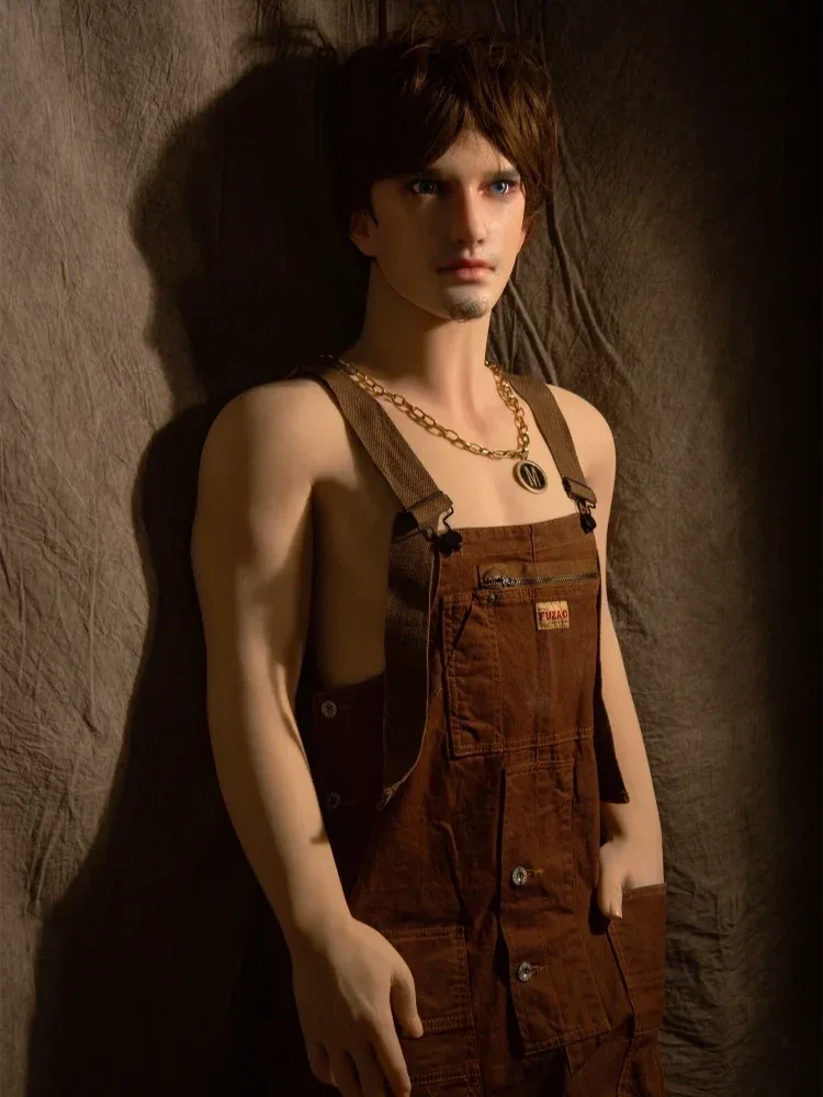 F113-175cm-58kg Gavin Melancholic uncle Femboy Male Sex Doll-qita doll view 11