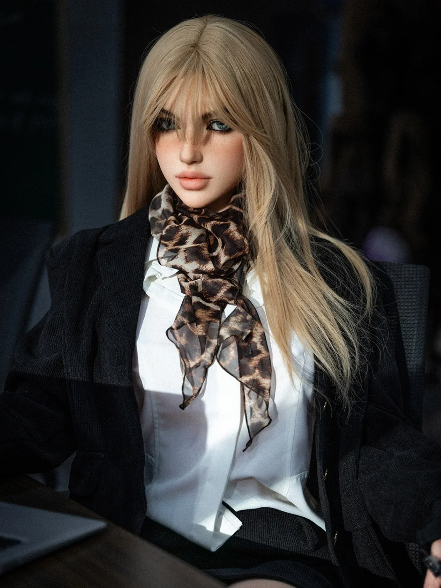 F6202—165cm\/5ft4-34kg D Cup Silicone Sex Doll with Blond Hair - Firefly Diary MAX view 10