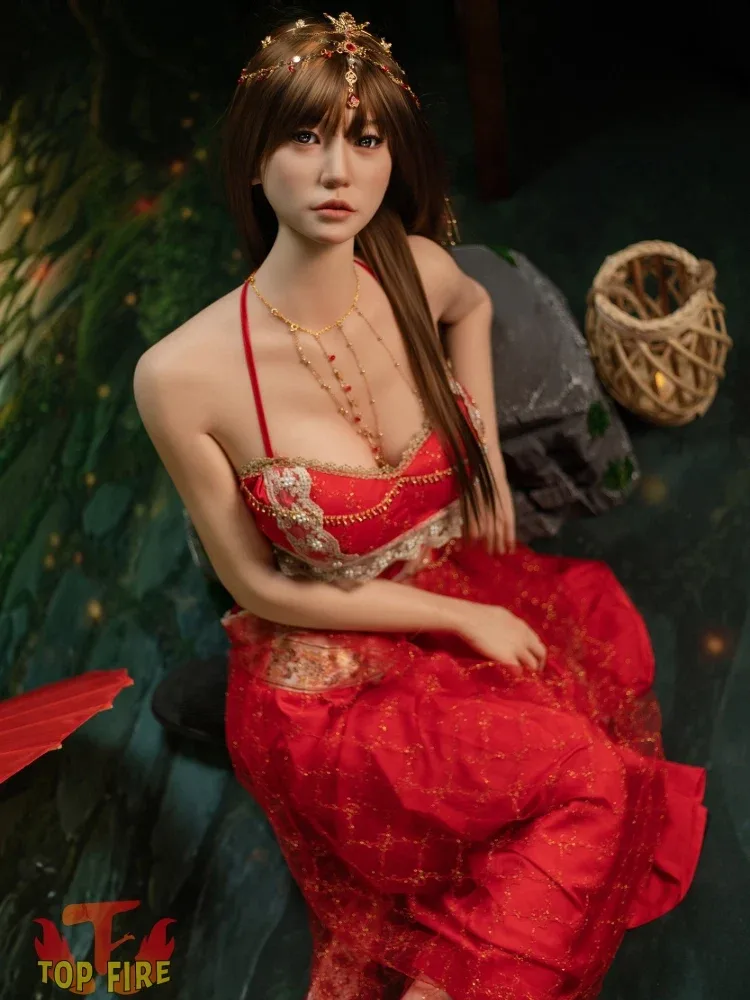 F8607-170cm-30kg E Cup ROS Eastern Silicone Sex Doll Jing | Top Fire Doll