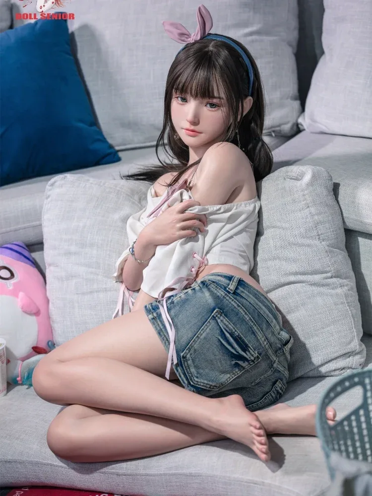 F7659- 150cm(4ft11)-25kg D Cup Silicone ROS Japanese Mini hyper realistic sex doll Miye with Implanted Hair+Gel Breast+Oral丨Doll senior view 4