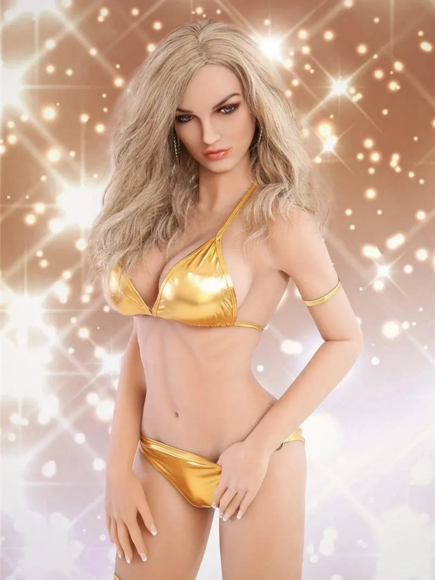 F6244-165cm(5ft4)-36kg Large Breasts TPE Realistic Sex Doll | Rui Mei view 6