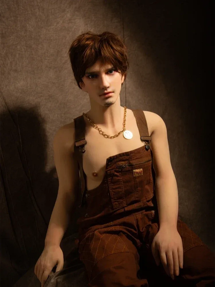 F113-175cm-58kg Gavin Melancholic uncle Femboy Male Sex Doll-qita doll view 9