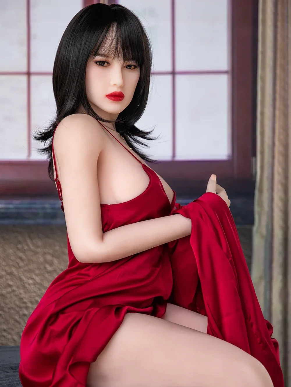 F3891-168cm\/5ft5 E Cup Seductive Eyes Asian TPE Sex Doll | HR Doll view 4