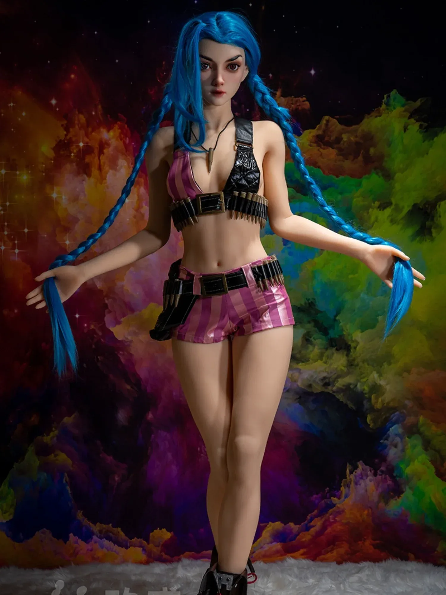 F3041—168cm\/5ft5 36.2kg C Cup Silicone head with TPE Body|Jiusheng Doll view 11