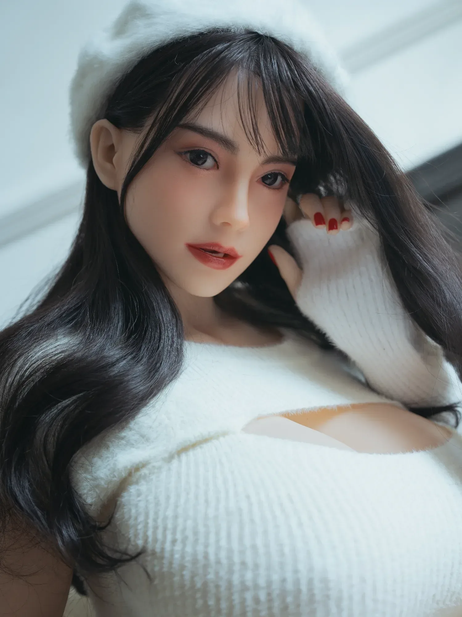 F4811-161cm\/5ft3(46kg) Betsy M Cup Sexy Silicone Ros fat doll | HR Doll view 11