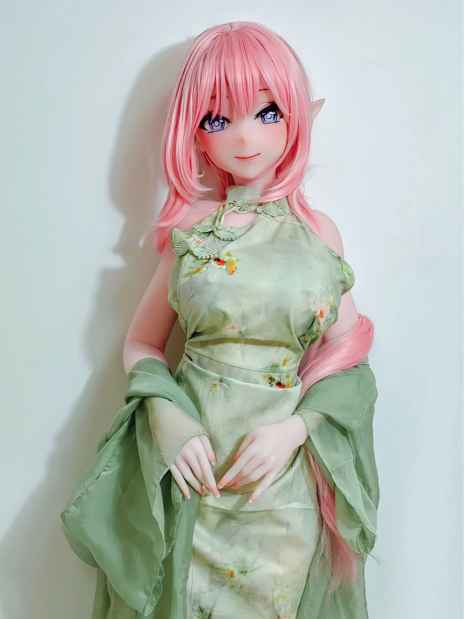 F9242-150cm\/5ft-27.5kg Silicone Head Anime Life Size Sex Doll | Elsa Babe