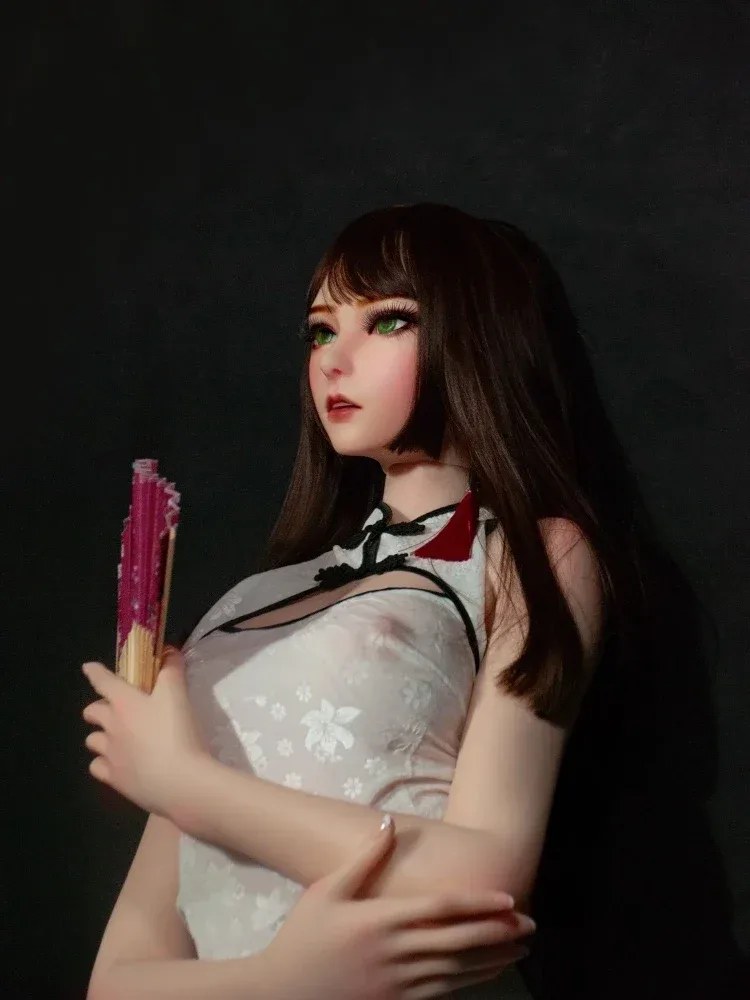 F1542-Elsa Babe-165cm\/5ft4 Full Silicone Sexy Anime Sex Dolls view 4