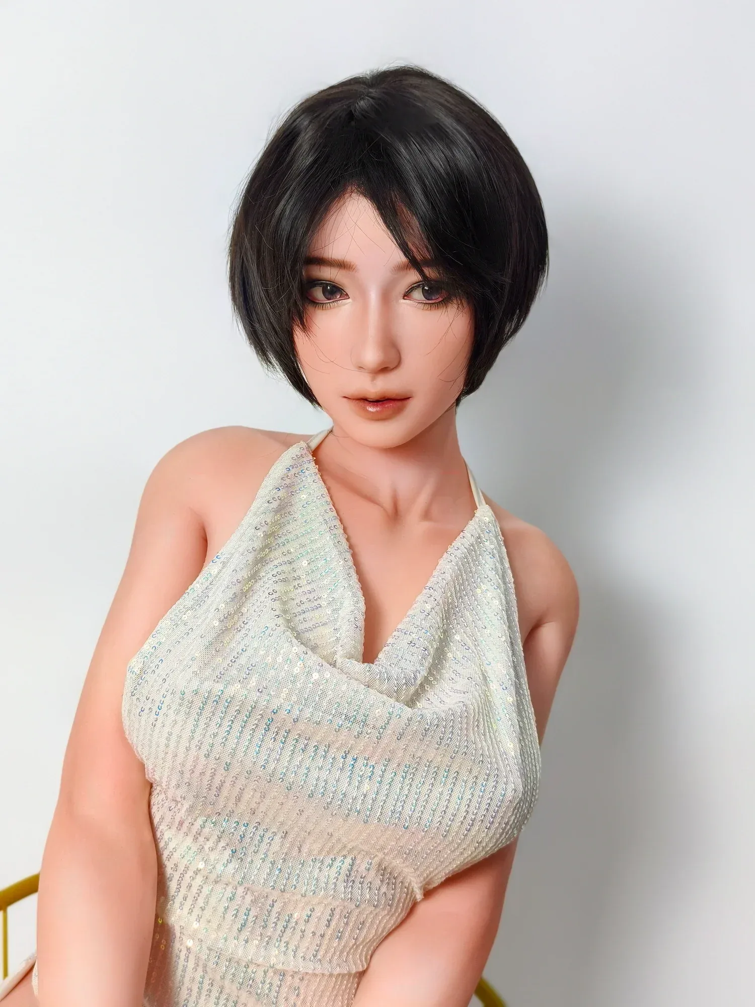 F3807-165cm\/5ft4 Ishihara Minako Silicone Chinese Sex Doll | Elsa Babe view 9