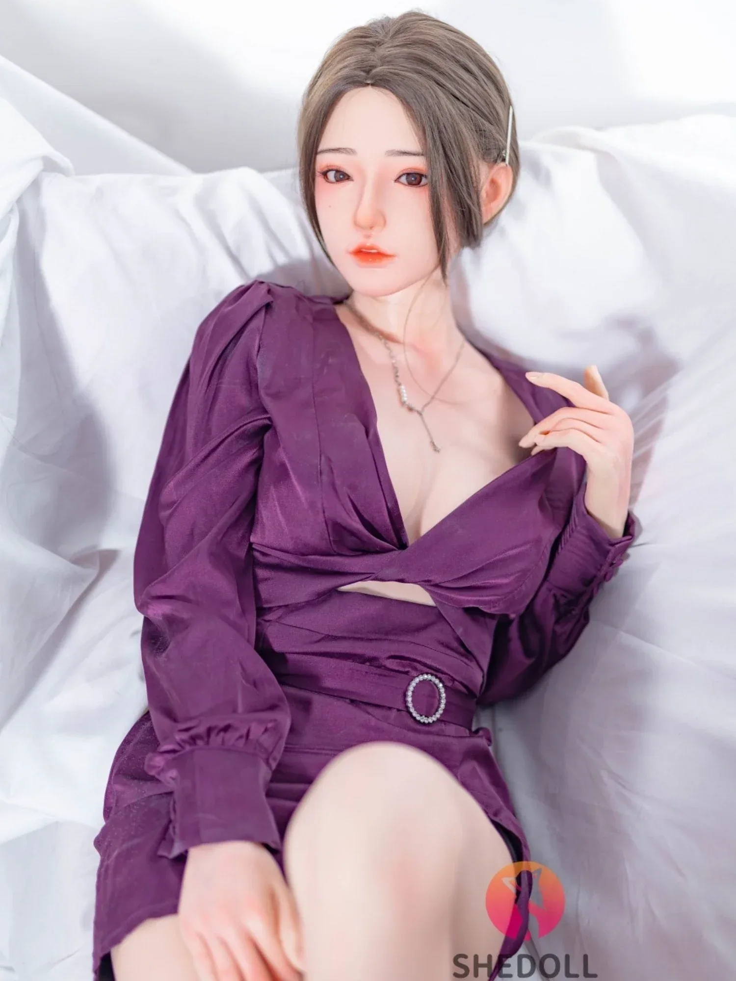 F6010—158cm\/5ft2-47kg C Cup Asian Silicone Sex Doll | SHEDOLL