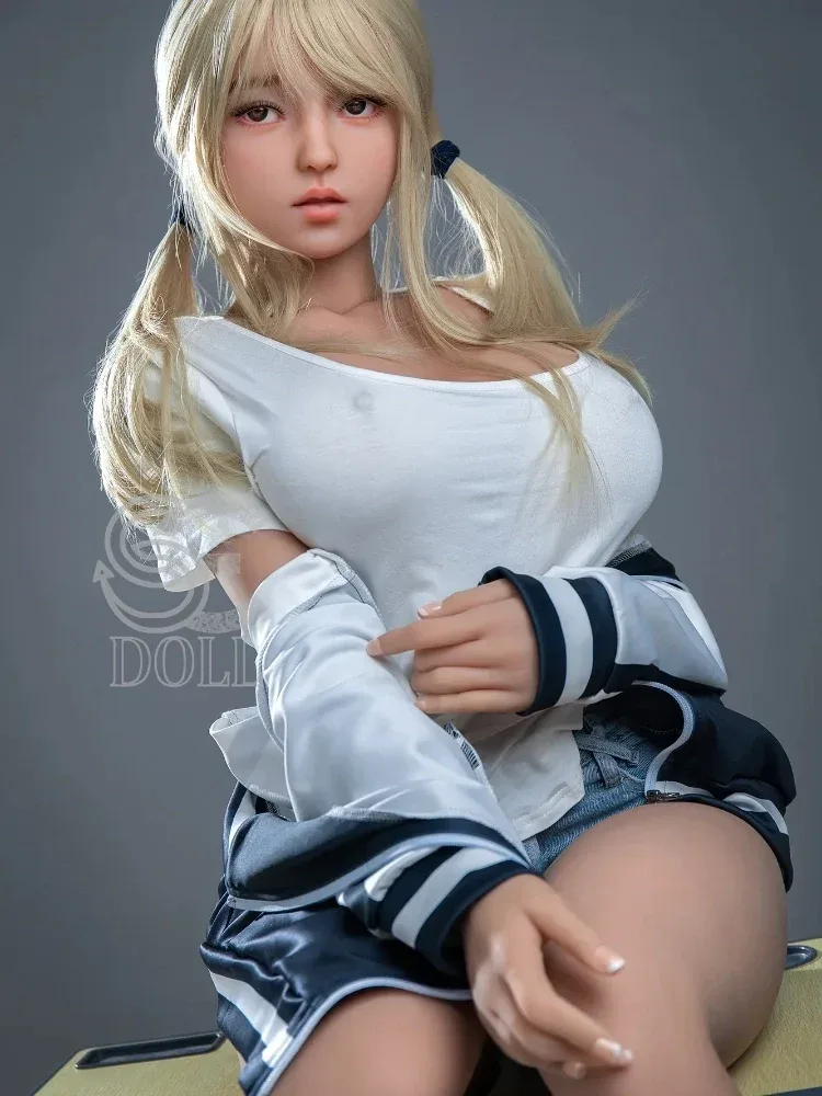 F820—157cm(5ft1)-35kg Melody H Cup STPE Big Boobs Student Girl Lolita Love Doll【IN Stock US\/EU】 | SE Doll