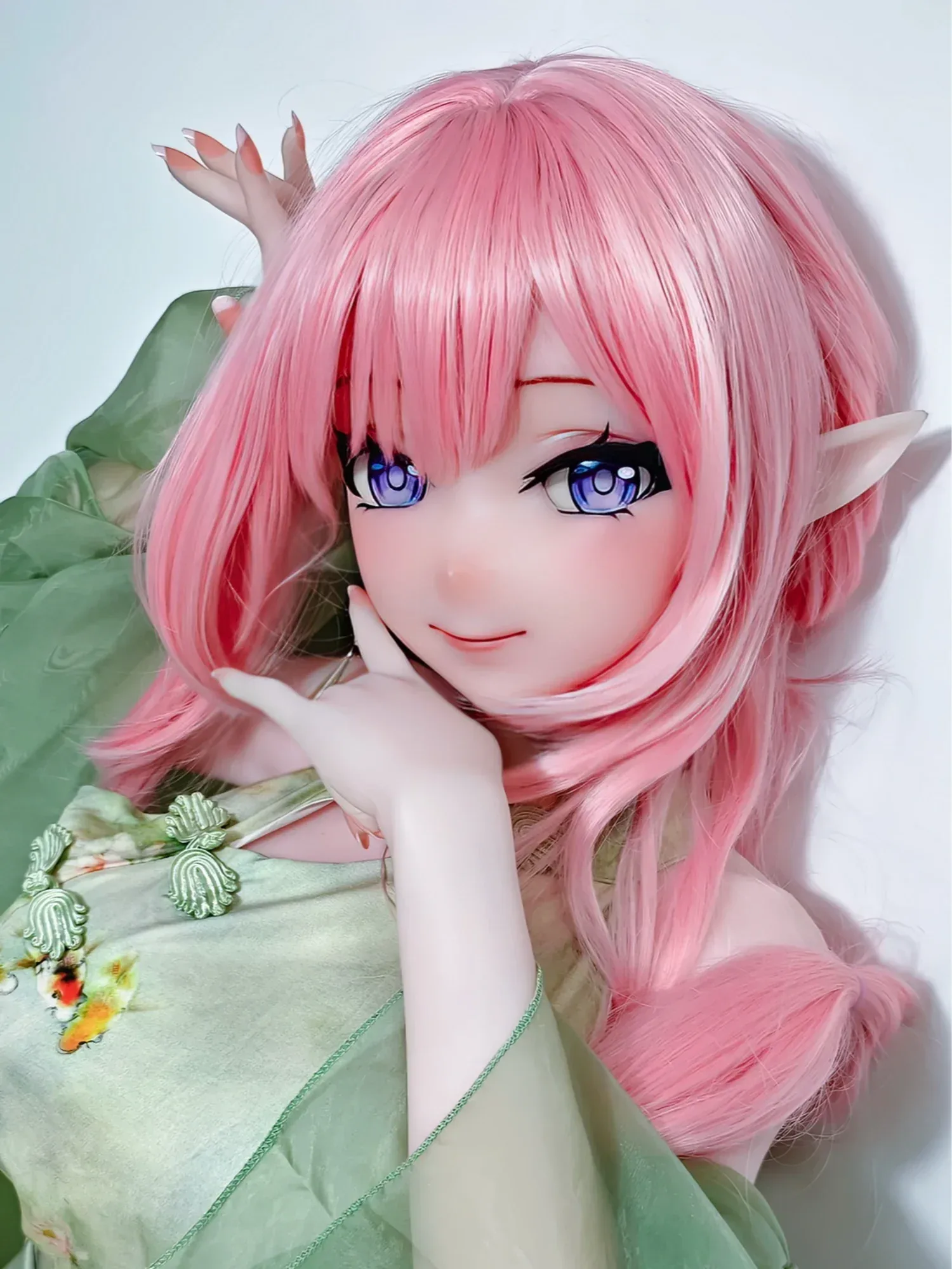F9242-150cm\/5ft-27.5kg Silicone Head Anime Life Size Sex Doll | Elsa Babe view 10