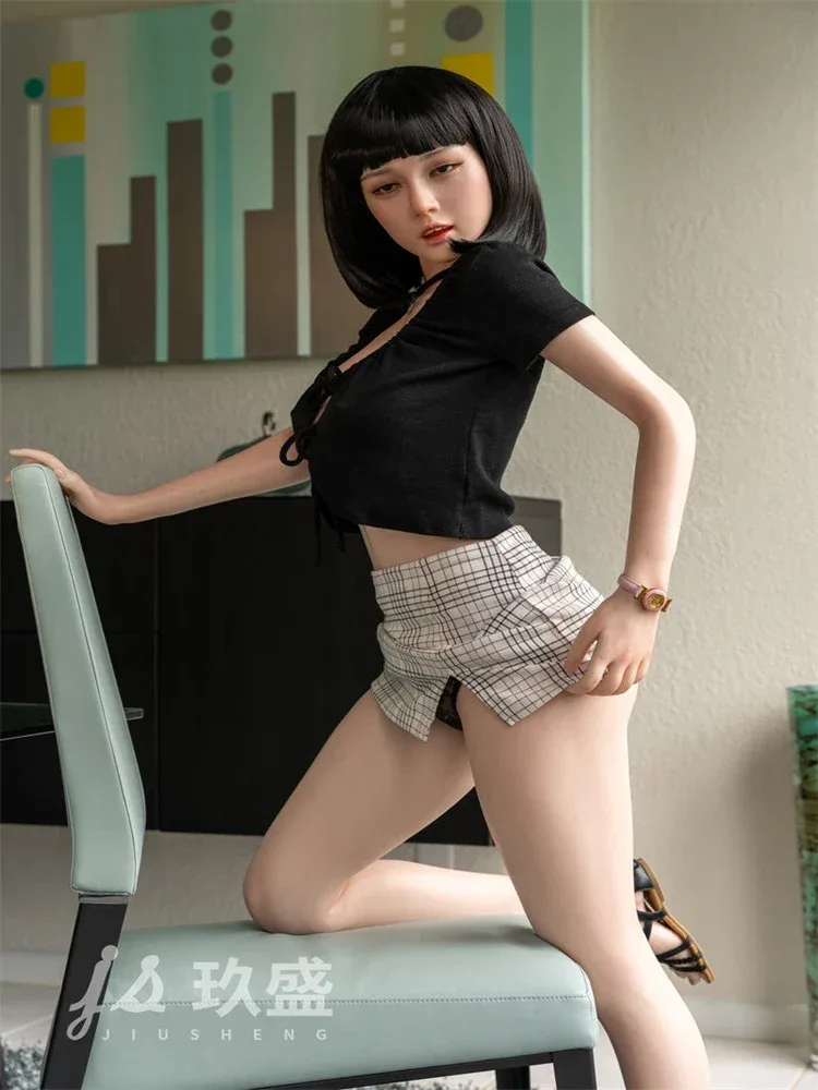 F658—Yareli 158cm\/5ft1 30kg Curvy Premium Silicone E Cup Big Boobs Anime Silicone Real Sex Dolls | Jiusheng Doll view 4