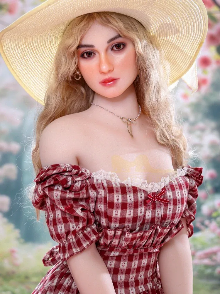F2356-162cm(5.3ft)\/42.5kg A Cup Human Skin Texture Silicone Head TPE Sex Doll|Irontech Doll view 1