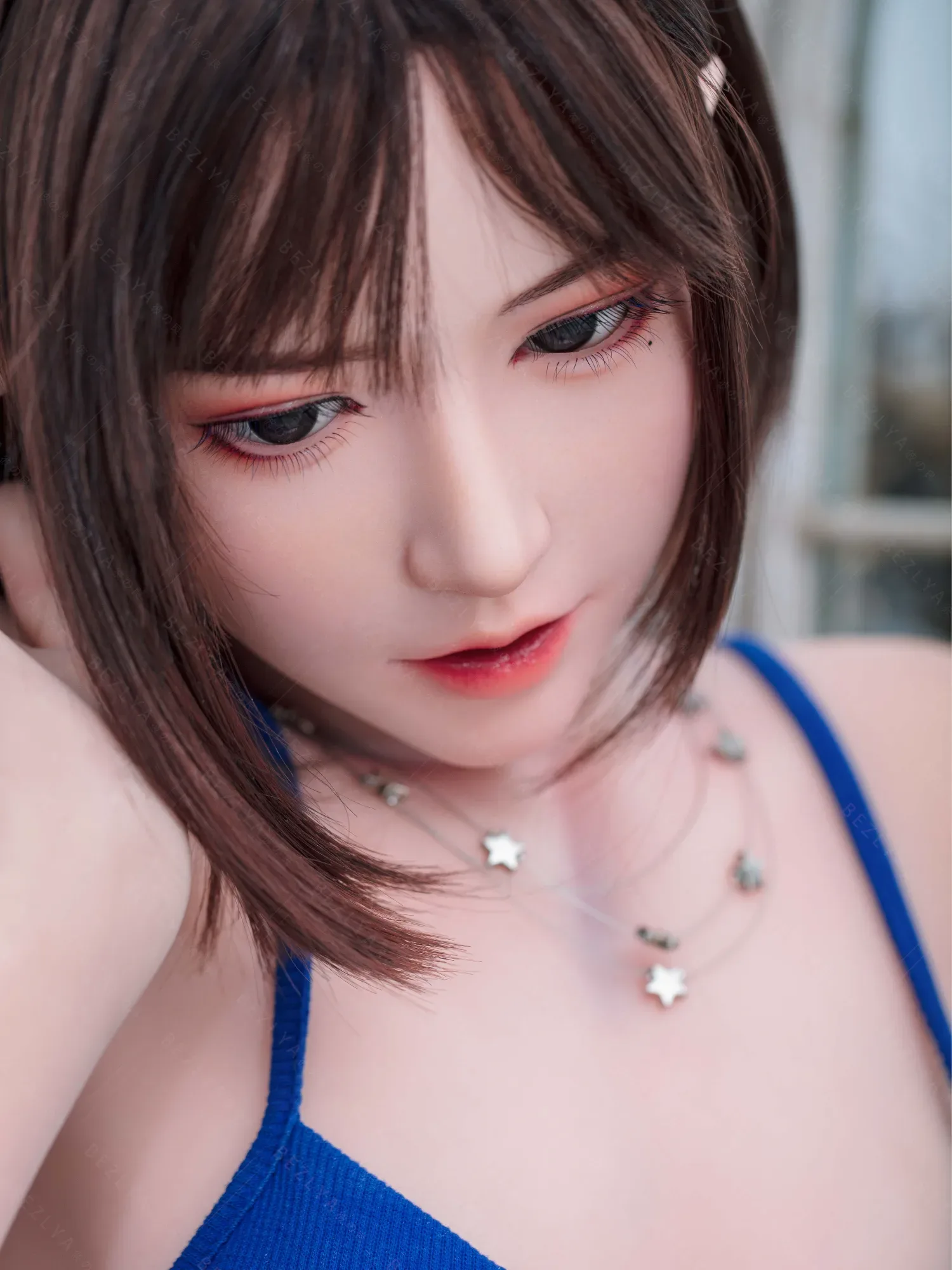 F4773-155Rcm(5.1ft)-37kg 2.0 A Cup Robot Silicone Head Adult Asian Chinese Sex Doll|Bezlya Doll view 4