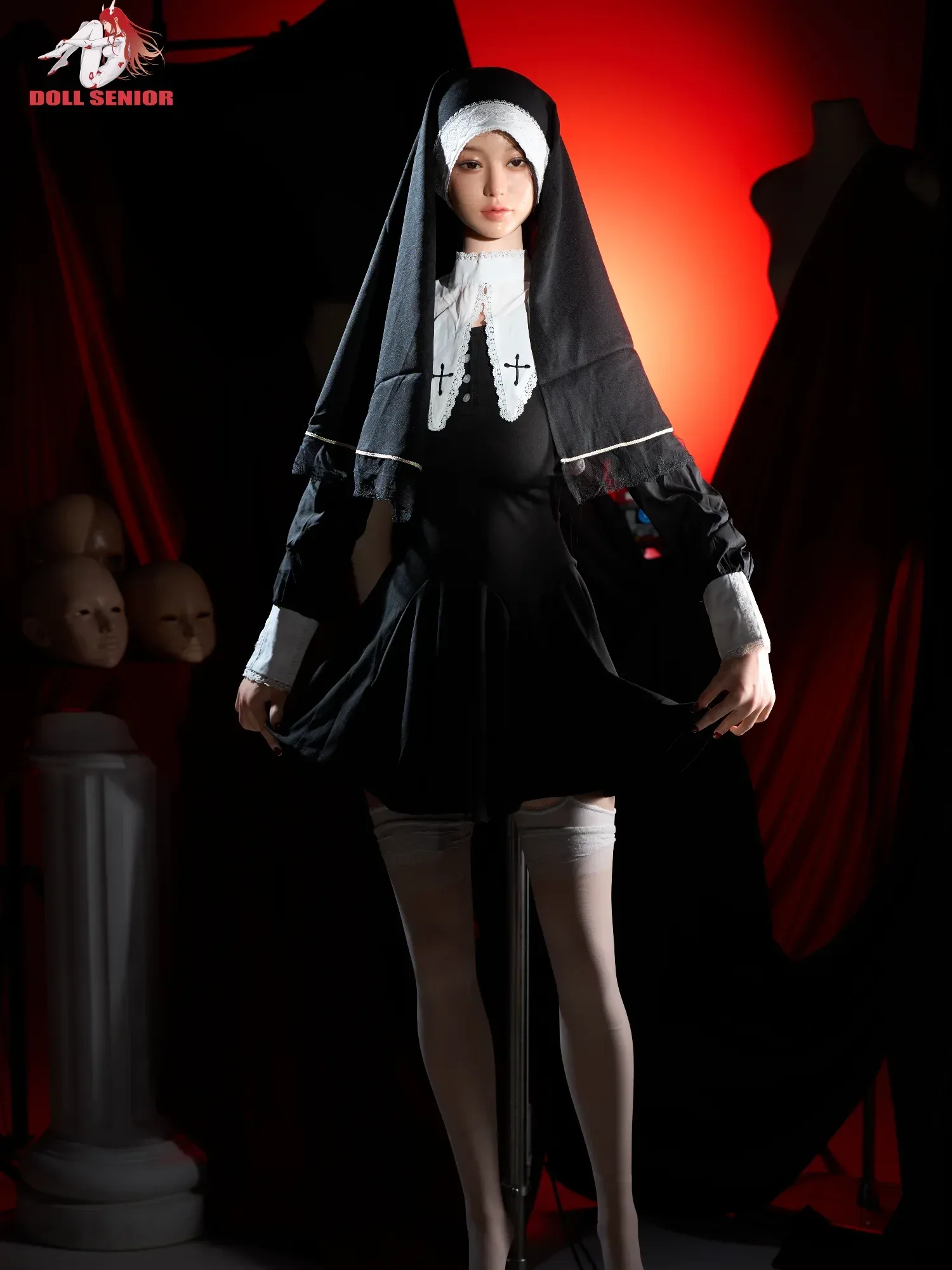 F9177- 163cm(5ft4)-35kg E Cup Silicone ROS Halloween Lifesize Sex Dolls丨Doll senior view 8