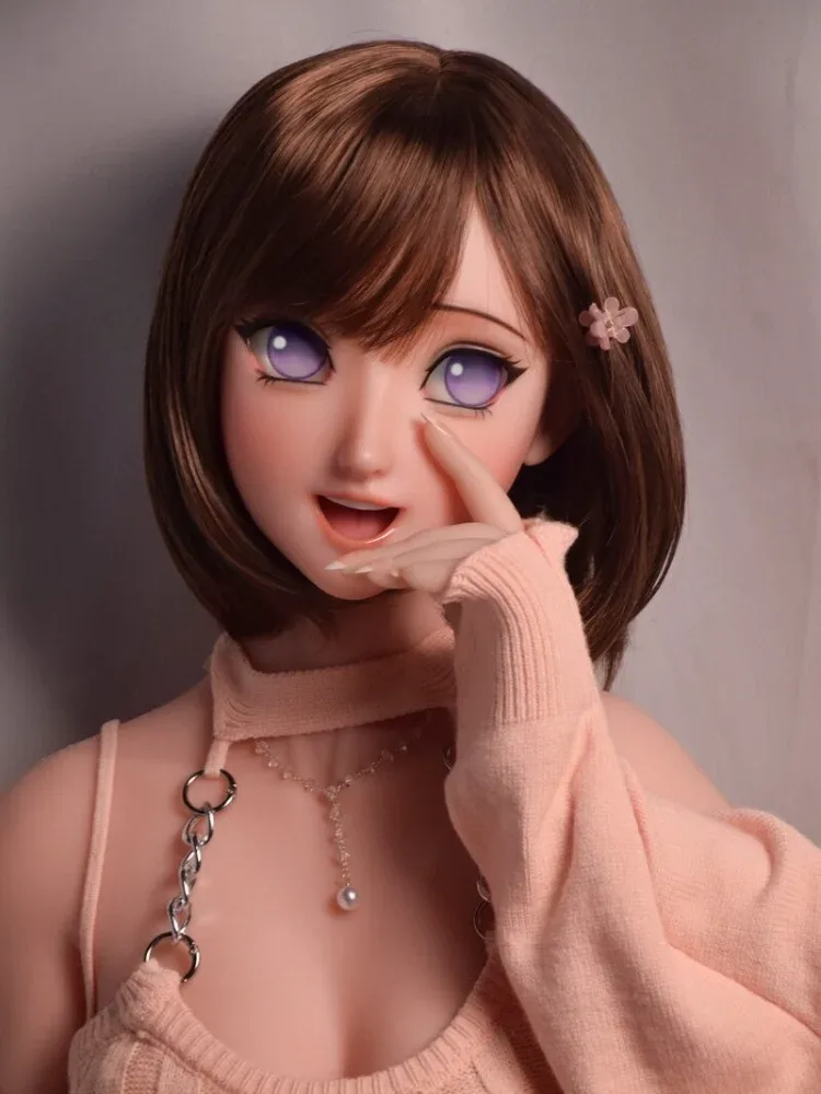 F1564-Elsa Babe-165cm\/5ft4-34.7kg Full Silicone Sexy realistic petite Anime Sex Dolls view 8