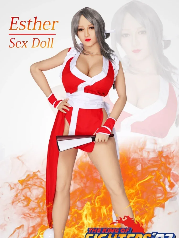 F1486-160cm(5ft3)-45.2kg L Cup Esther Huge Boobs and Ass TPE Sex Doll|Climax Doll view 2