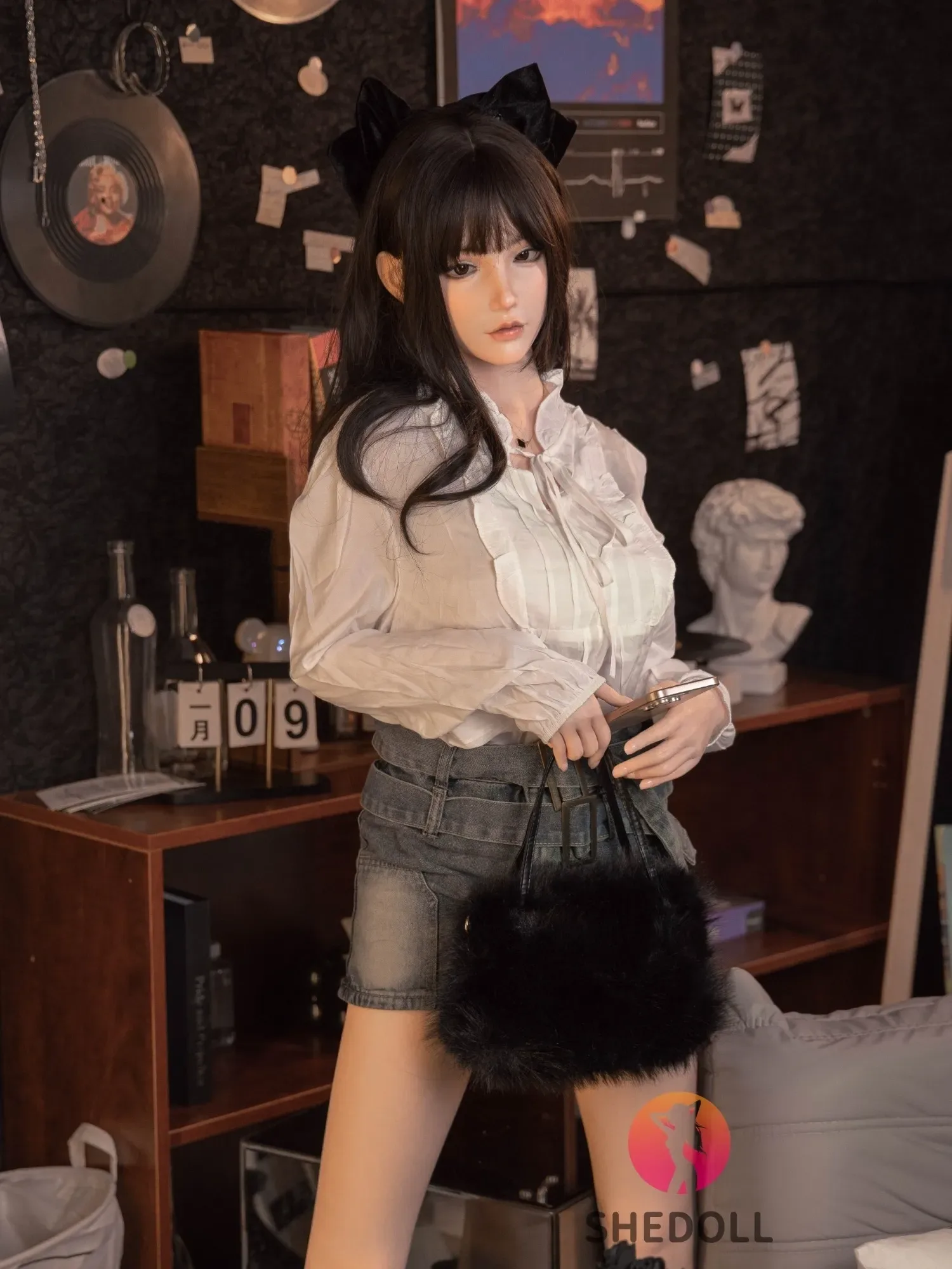 F6052—158cm\/5ft2-47kg C Cup Asian Silicone Sex Doll | SHEDOLL view 4